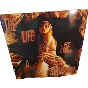 Taylor Swift The Life of a Showgirl Gold Glitter Vinyl LP Gatefold Color Record